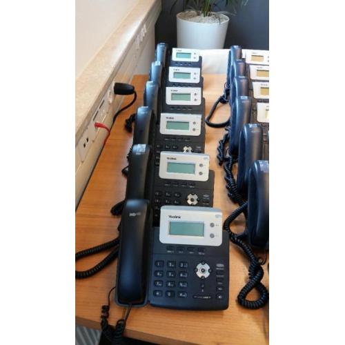 Callcenter yealink jabra Plantronics SIP POE telefoons