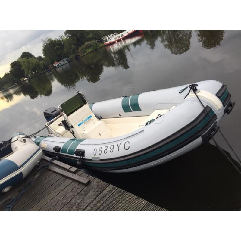 Stoere mariner 5,40. Met 85 pk