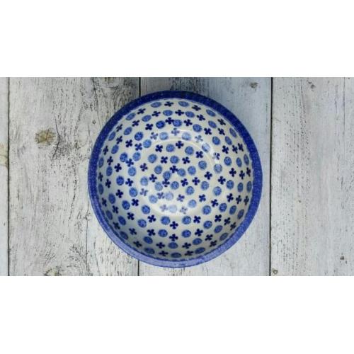 Antieke Schaal Blauw