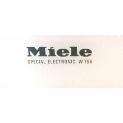 Miele W756 Wasmachine !!