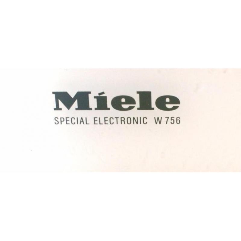 Miele W756 Wasmachine !!