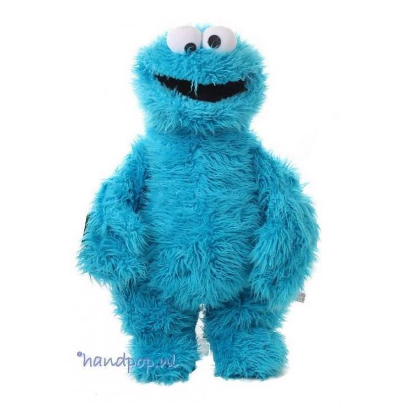 Koekiemonster een prachtige 65 cm grote handpop