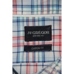 4e GRATIS! Mooi zomers Mc.GREGOR overhemd korte mouw, Mt. XL