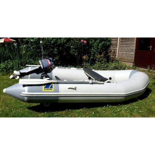 Degelijke compacte Zodiac (3,40m) met Yamaha motor 8 pk.