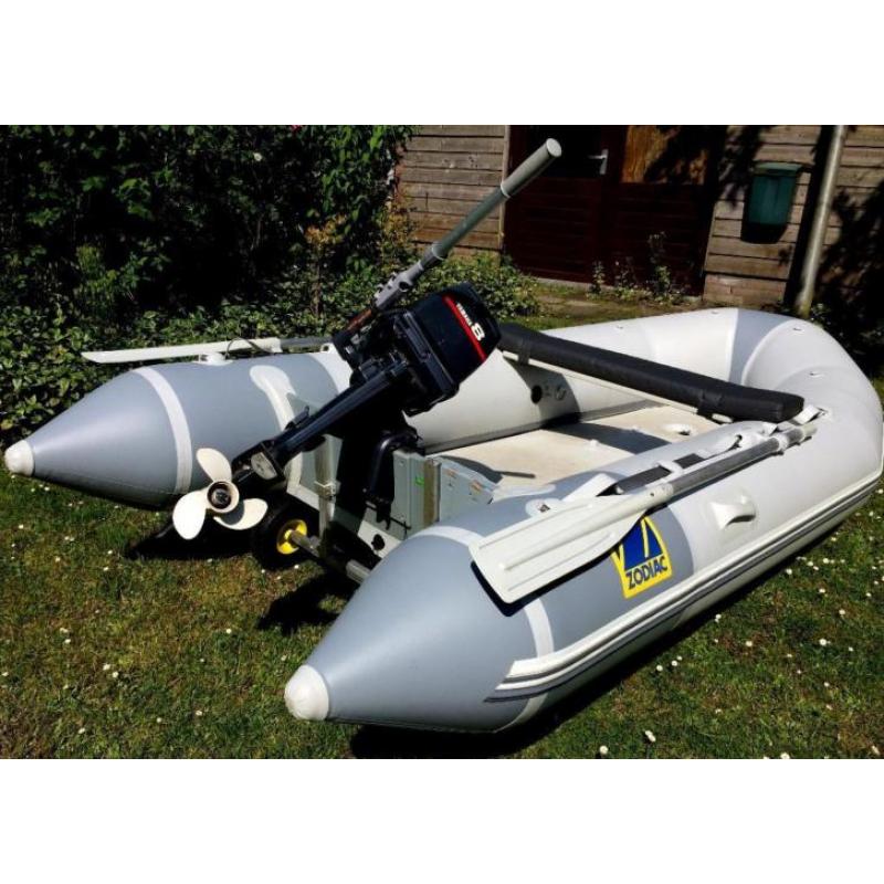 Degelijke compacte Zodiac (3,40m) met Yamaha motor 8 pk.