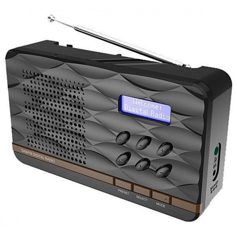 Soundmaster DAB+ FM/RDS radio met voorkeuze zenders
