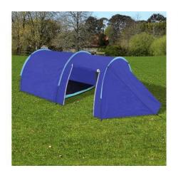 Waterbestendige campingtent voor 4 personen Marineblauw/l...