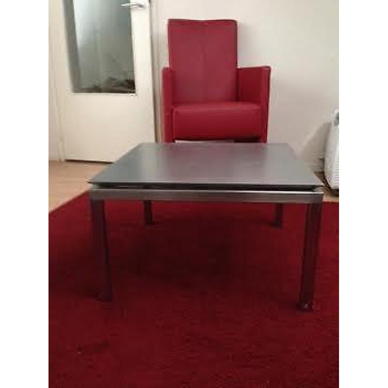 stalen salon/bijzet talel