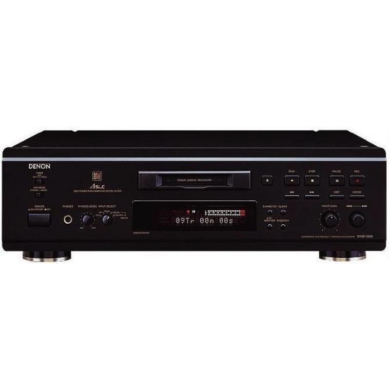 denon dmd-1000 minidisc speler met 35 discs