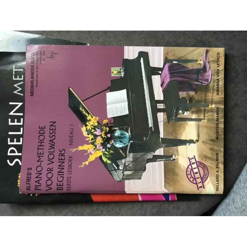Pianoboeken, spelen met akkoorden