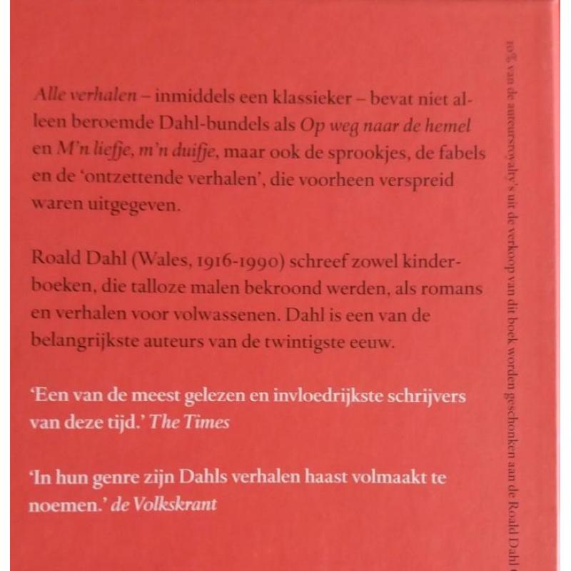 Roald Dahl Alle verhalen 735 blz