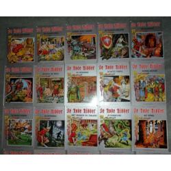 ** 28X Rode Ridder in KLEUR - Willy Vandersteen