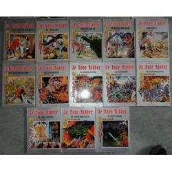 ** 28X Rode Ridder in KLEUR - Willy Vandersteen