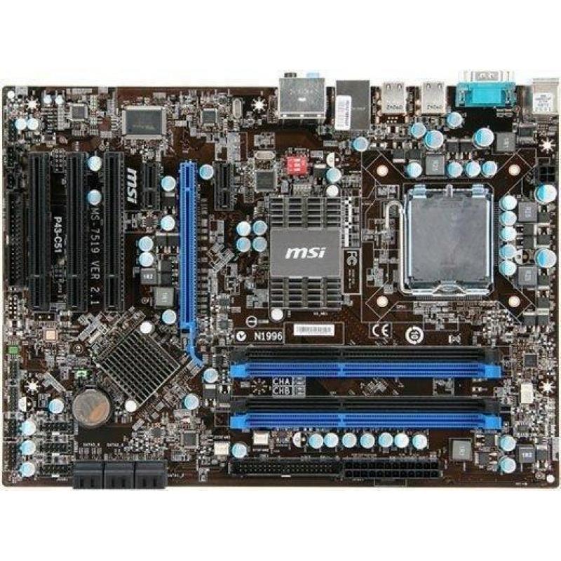 MSI P45 Neo3 DDR3 8x-SATA socket 775