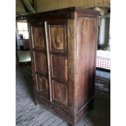 Massief teak houten tv meubel