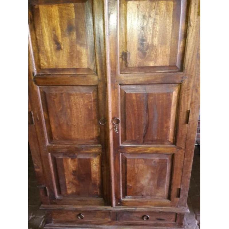 Massief teak houten tv meubel