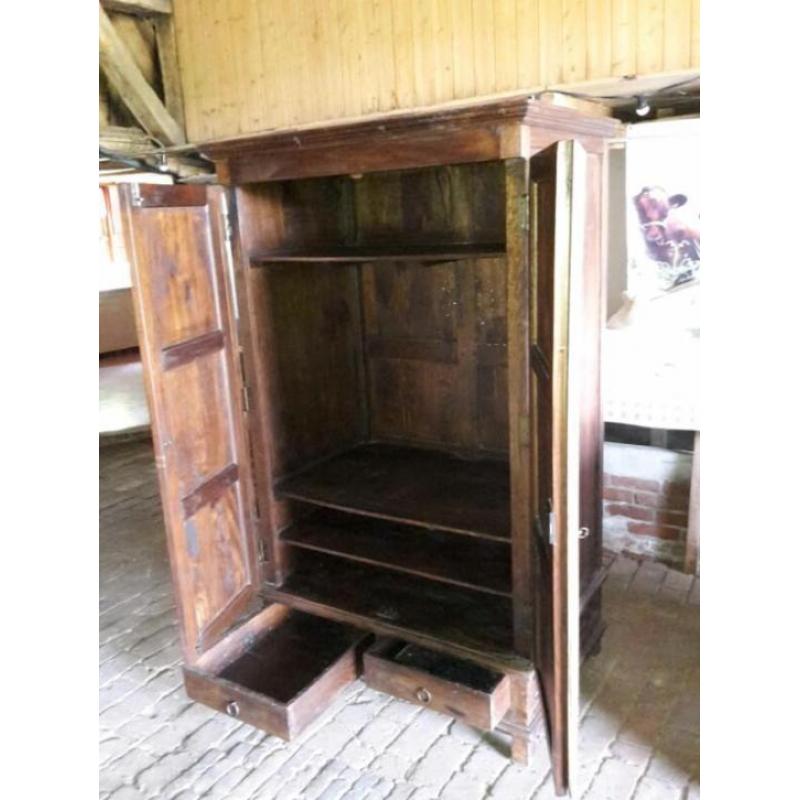 Massief teak houten tv meubel