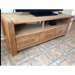 Tv meubel eikenhout