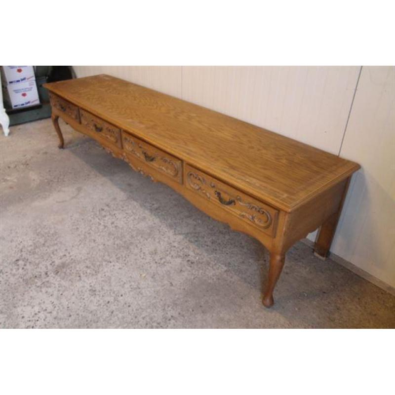 2294A-Queen Ann/Anne, Brocante, Barok tv meubel om te restyl