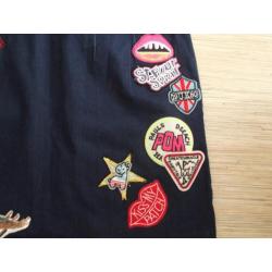 ALS NEW!!! REBEL jeans rok draagmaat s super!! (d1)