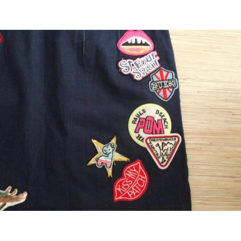 ALS NEW!!! REBEL jeans rok draagmaat s super!! (d1)