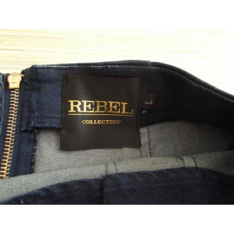 ALS NEW!!! REBEL jeans rok draagmaat s super!! (d1)