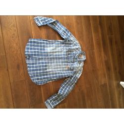 Pme legend blouse blauw blok