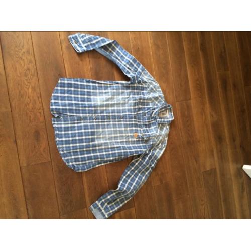 Pme legend blouse blauw blok