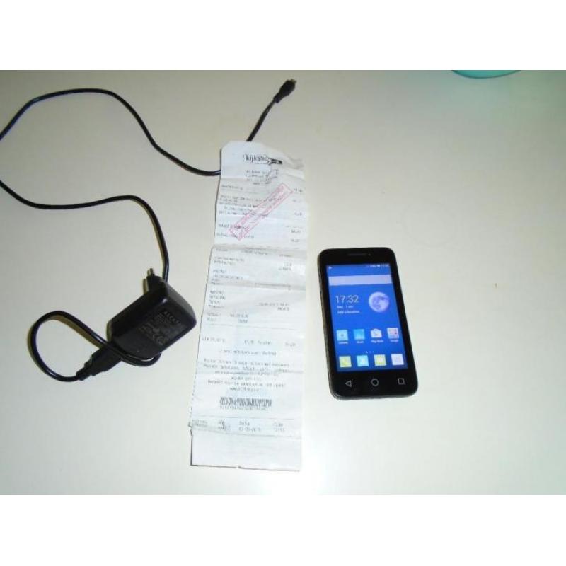 acatel mobier simlock vrij met kassa bon van 3-5-2016