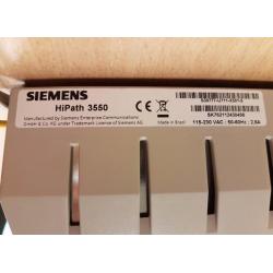 Siemens HiPath 3550 telefooncentrale + toestellen