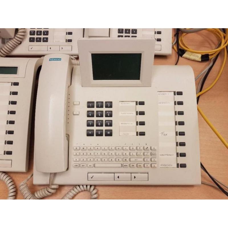 Siemens HiPath 3550 telefooncentrale + toestellen