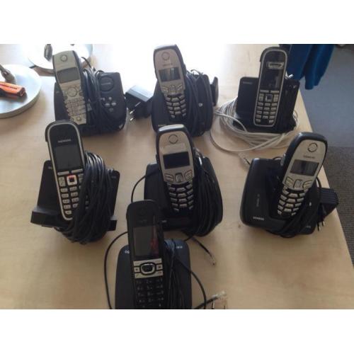 Telefooncentrale inclusief 7 dect telefoons