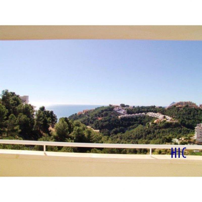 Appartement met groot terras en zeezicht Altea, Costa Blanca