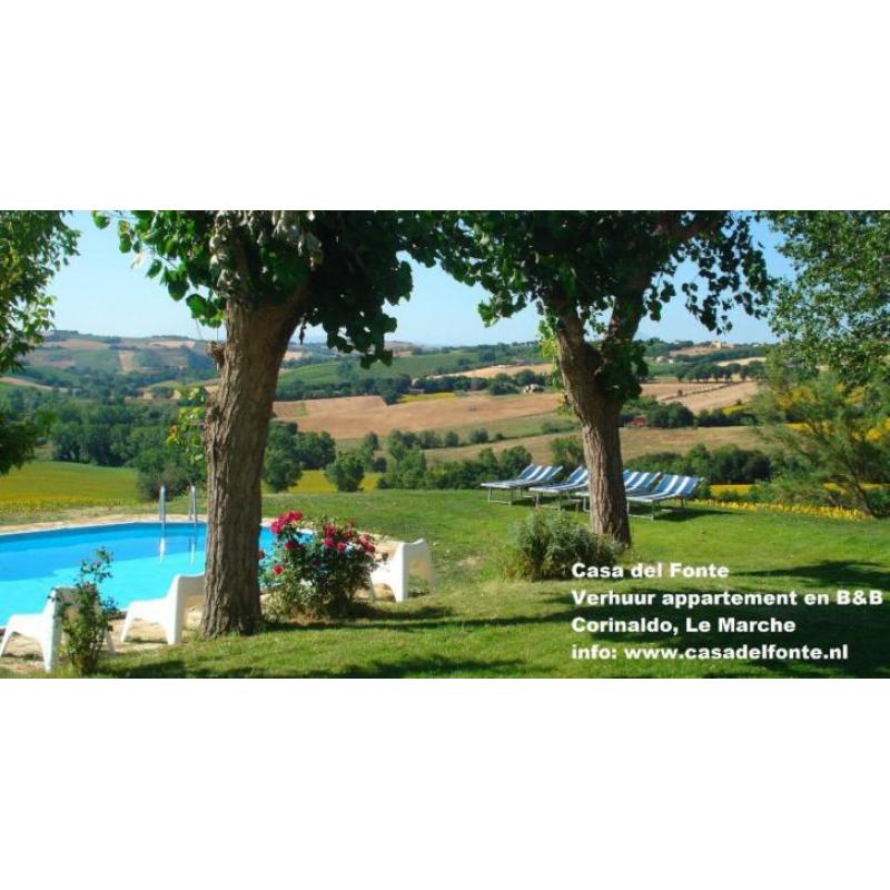 T.k. B&B en woonhuis Le Marche Italië