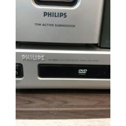 Philips home cinema set met garantie