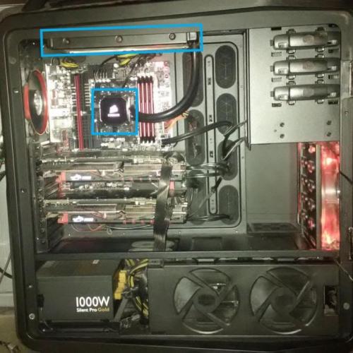 Corsair H100i