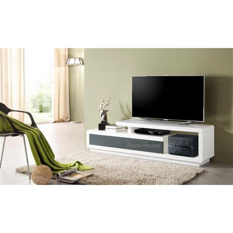 Zomer actieTv meubel 21 hoogglans fango / wit MDF kwaliteit