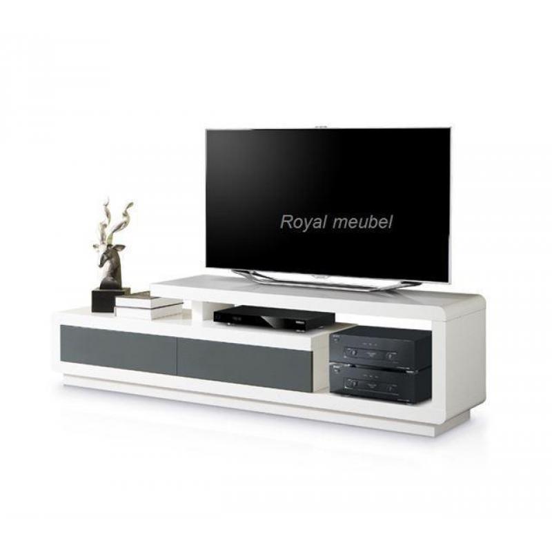 Zomer actieTv meubel 21 hoogglans fango / wit MDF kwaliteit