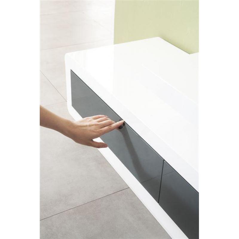 Zomer actieTv meubel 21 hoogglans fango / wit MDF kwaliteit