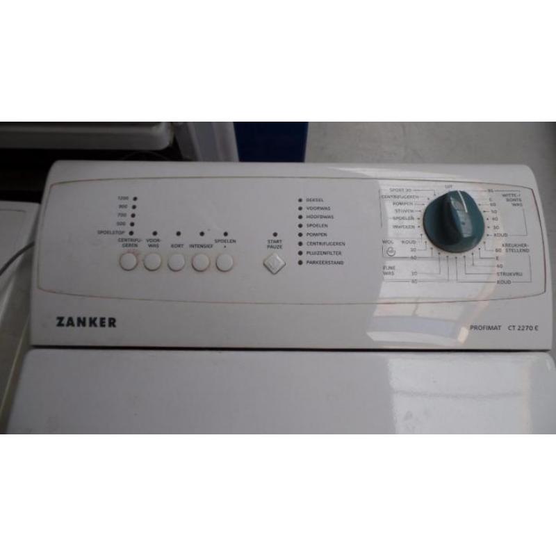 Nette Zanker CT 2270 E profimat bovenlader wasmachine