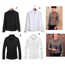 Heren Overhemden Korea Kpop K Fashion