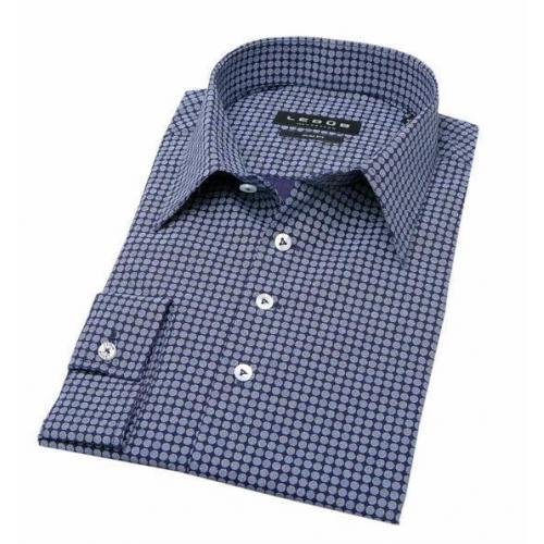 Ledûb dresshemd, blauw