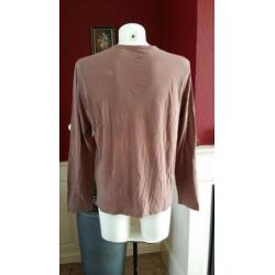 Gratis verzenden bruine Hugo Boss longsleeve mt XL