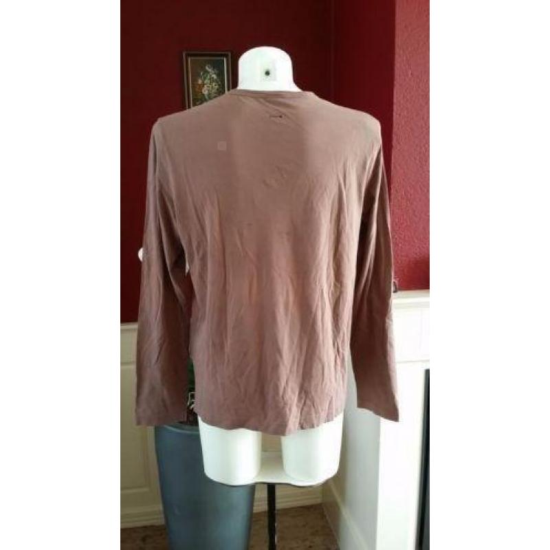 Gratis verzenden bruine Hugo Boss longsleeve mt XL