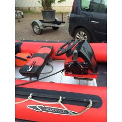Zodiac futura MK II C bj 2006 8 pk Tohatsu en trailer