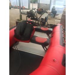 Zodiac futura MK II C bj 2006 8 pk Tohatsu en trailer