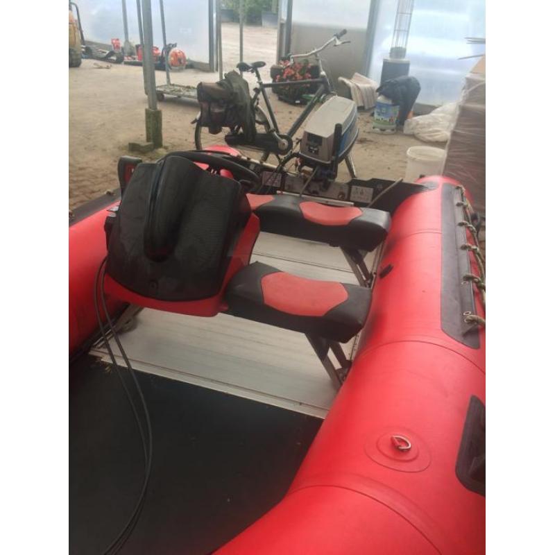 Zodiac futura MK II C bj 2006 8 pk Tohatsu en trailer
