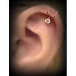 Ear cuff 925 sterling zilver of verguld zilver