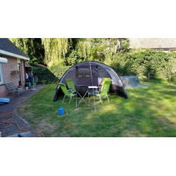 Bardani Belvedere tunneltent met Saris bagagewagen