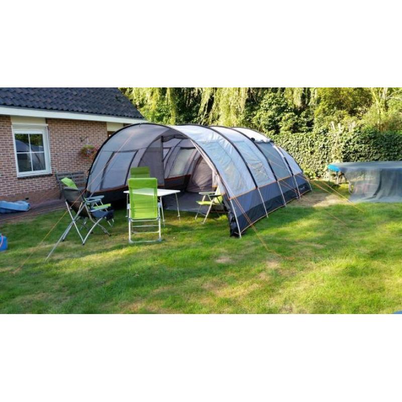 Bardani Belvedere tunneltent met Saris bagagewagen